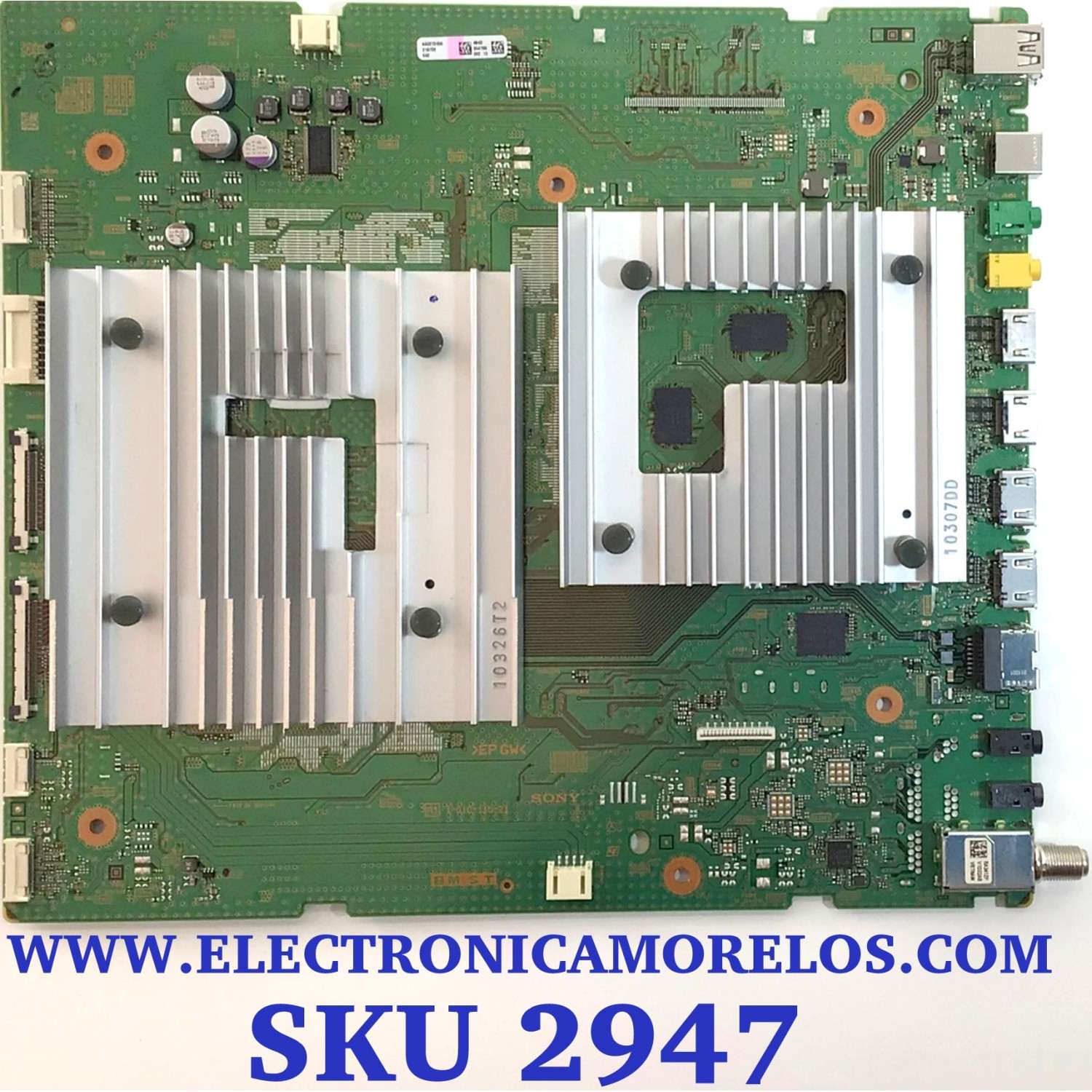 MAIN PARA TV SONY BRAVIA 4K·UHD·HDR / NUMERO DE PARTE A5027249A 484 / 1-010-115-11 / A5027249A / 1-010-115-21 / A-5027-249-A 484 / PANEL YDBM075DCS11 / DISPLAY ST7461D02-H VER.2.1 / MODELO XR-75X90CJ / XR75X90CJ